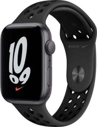 7. Apple Watch Nike SE 1st Gen, 44mm Aluminum Case